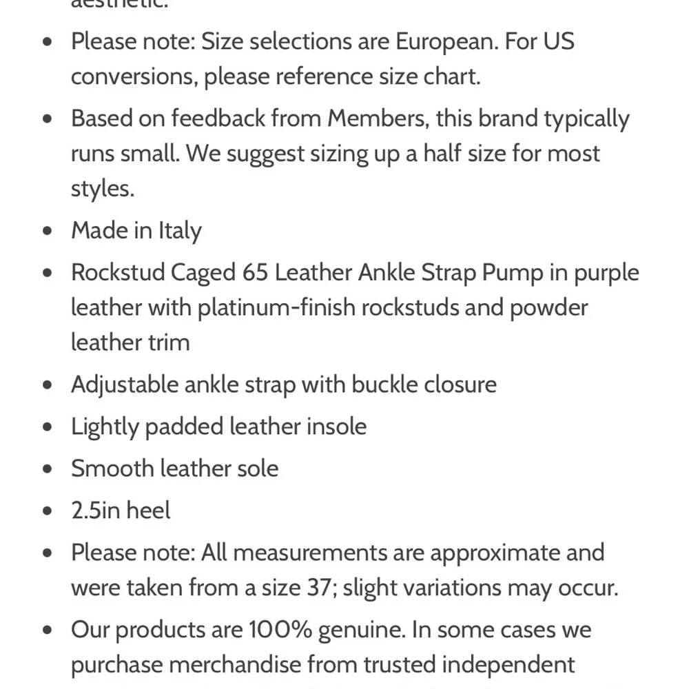 Valentino Purple and Tan Rockstud Heels - Picture 5 of 5